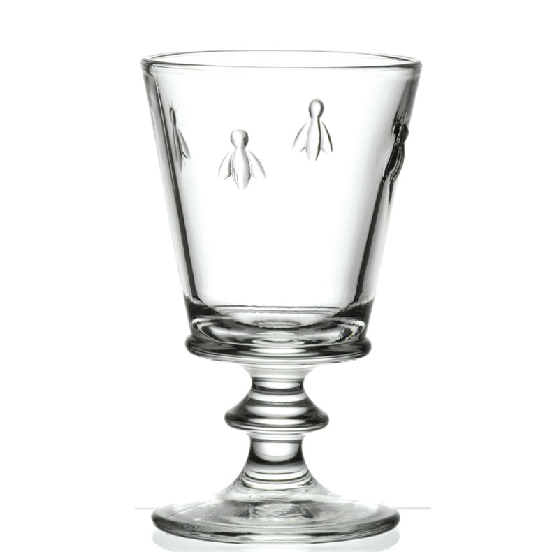 Glass Wine Glass, 8 oz, Clear