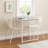 Jenie Counter Height Breakfast Dining Table, Minimalist, Small Space, White Gray-117054037-117054039