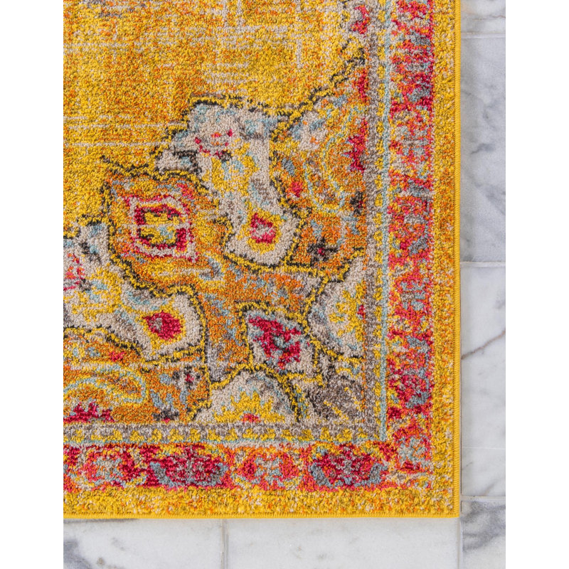 Oriental Area Rug, Rectangle 66 x 91cm