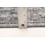 Tapis décoratif gris/Ivoire en laine de conception unique 4 pi 11 po x 9 pi 1 po Derzon noué à la main
