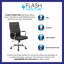 High Back Executive Swivel Office Chair with Metal Frame and Arms-1065869029