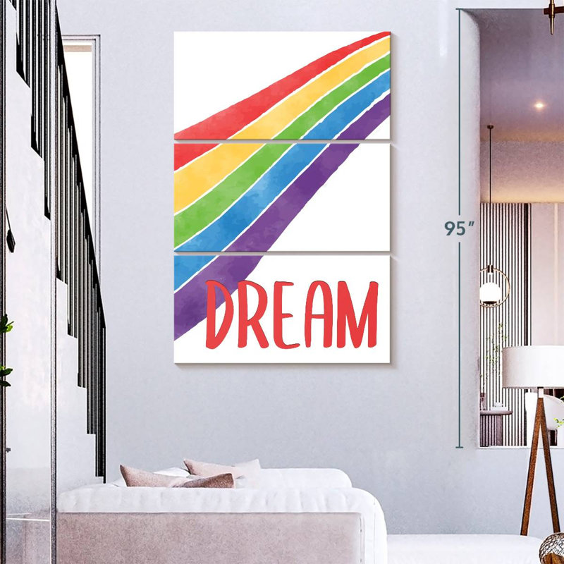 Ashelle Rainbow Brave IV, H 74 po x l 48 po