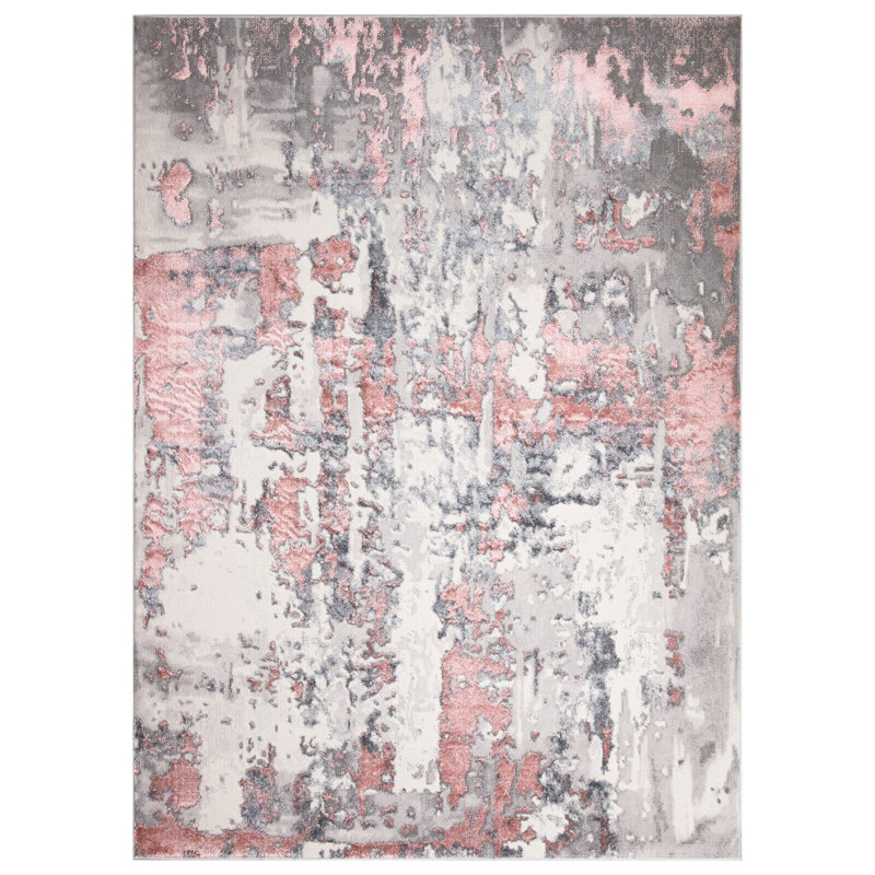Akosha Geometric Shapes Indoor / Outdoor Area Rug, Rectangle 80 x 150cm