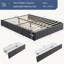 Lit plateforme tapissier avec rangement Argjirulla-107621757-86871018