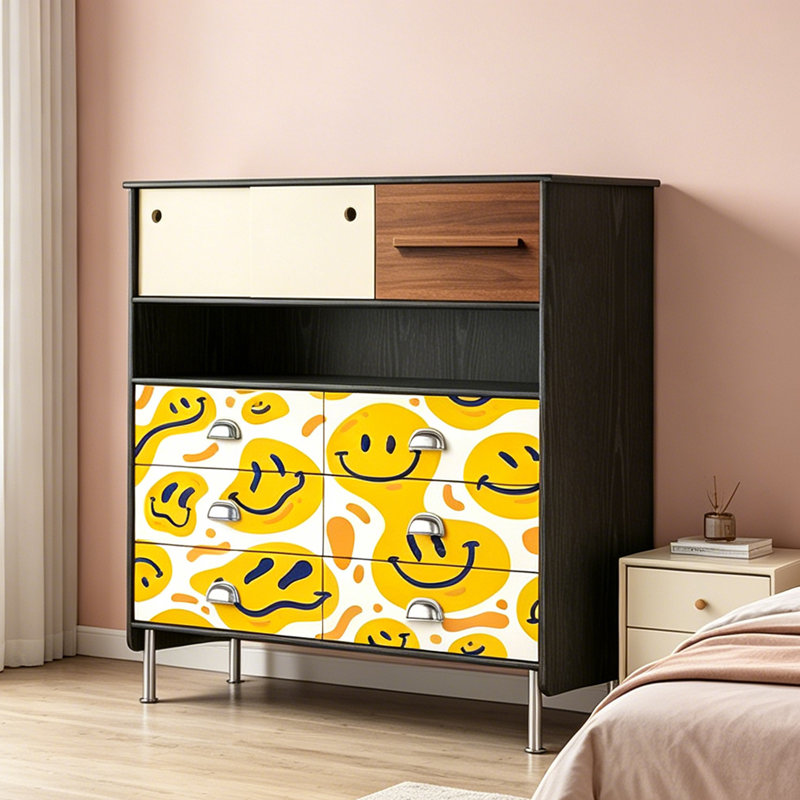 Modern Minimalist Style Accent Cabinet