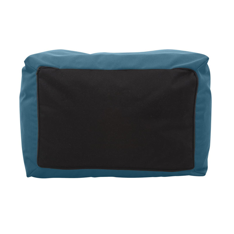 Talleyrand Outdoor Pouf Chair Cover, Seascape Canyon, Blue