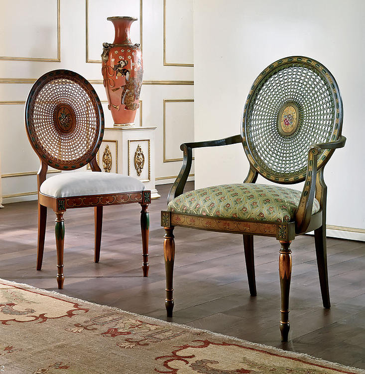 Chaise d'appoint rembourrée