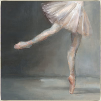 «Arabesque Position II» par Giselle Kelly - peinture sur toile