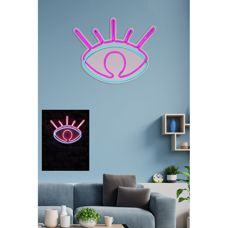 Flexible Neon LED Strip Lights, Waterproof IP67, 12V 4A Adaptor, 12 ft 3 in Total Length | 400 Lumen Brightness, PVC Foam Template, Perfect for Home Decor & Parties, Easy Installation
