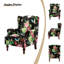 Anndi Upholstered Wingback Accent Chair-88046186