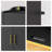 Shoe Cabinet with 3 Adjustable Shelves and 1 Drawer