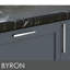 Poignée barre 5 1/16 po Byron-30282901