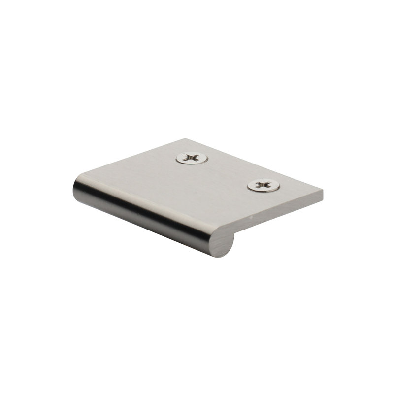 Heritage Brass Heritage EP Edge Pull Cabinet Handle, Satin Nickel, 2.10cm