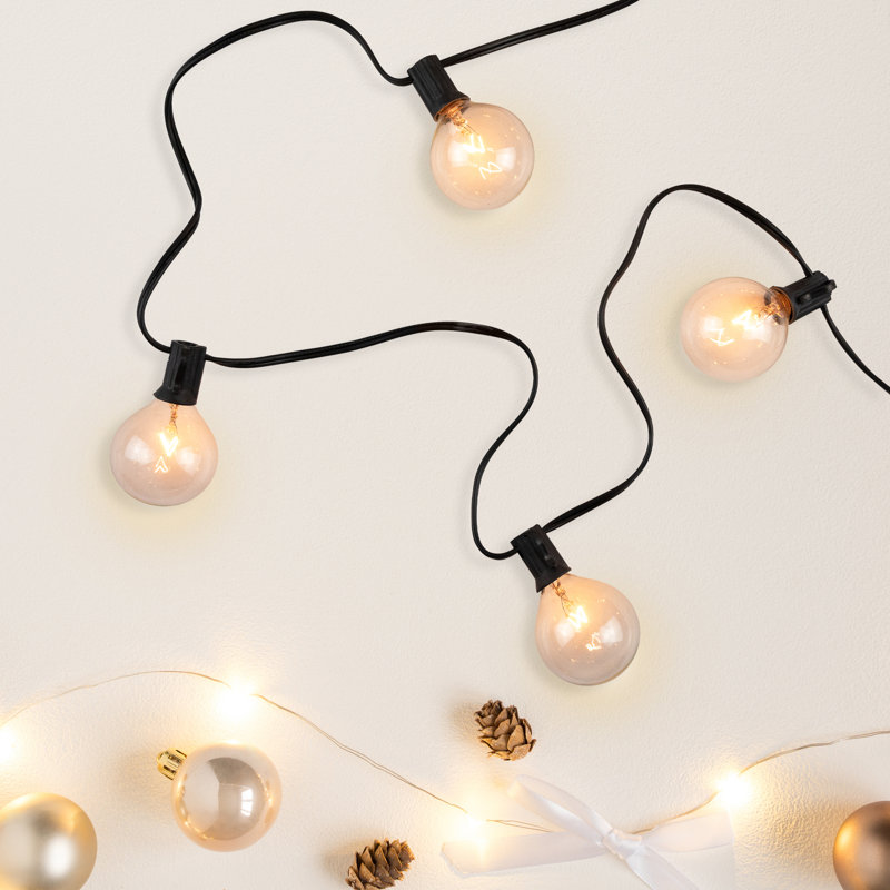 120'' LED Globe String Lights