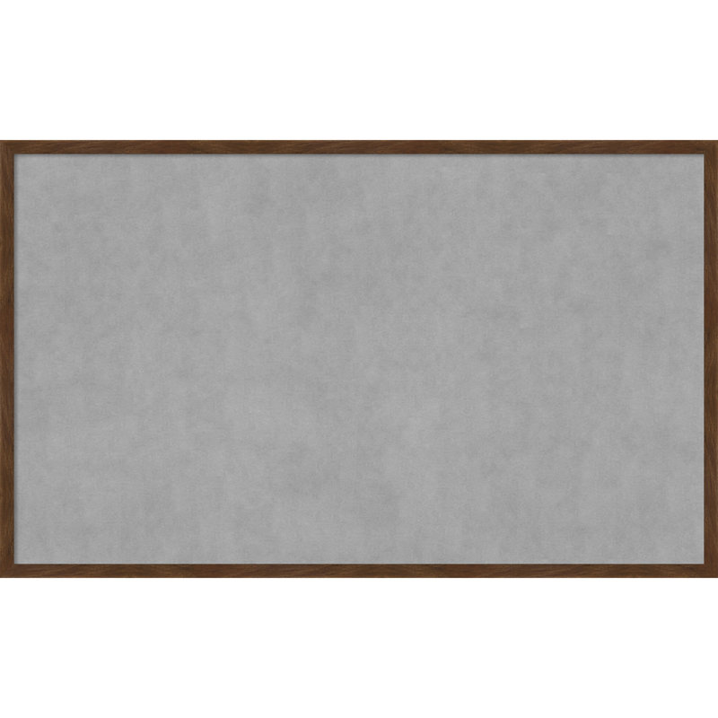 Tableau magnétique à cadre étroit Carlisle Brown, H 25 po x l 41 po