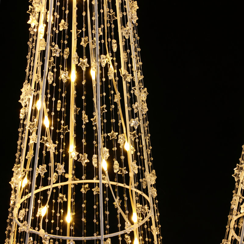 Décoration de Noël illuminée pour l'extérieur