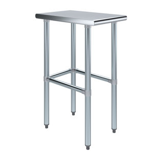 Stainless Steel Open Base Work Table