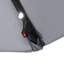 Pressley 3m Grey Cantilever Parasol with Lights