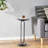 25" Tall Marble Top End Table