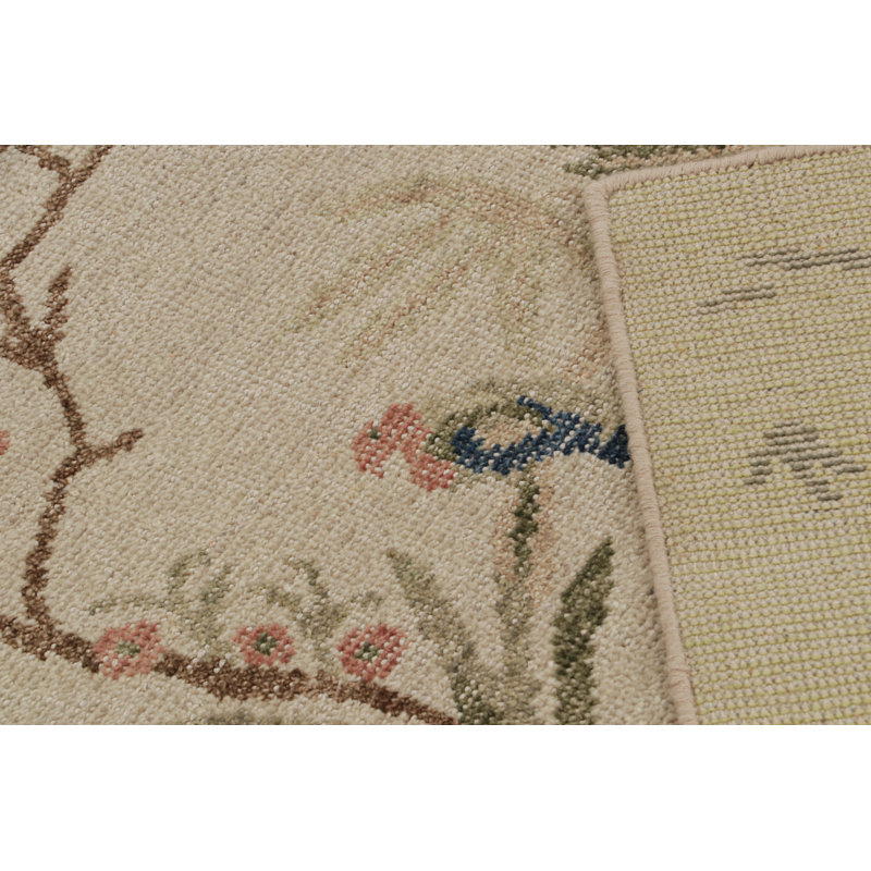 Hand Knotted Wool Area Rug