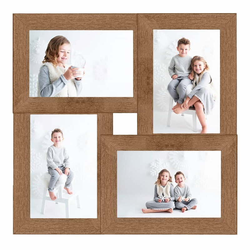 Brandise Wood Picture Frame, 18cm H x 13cm W x 0.5cm D, Light Brown