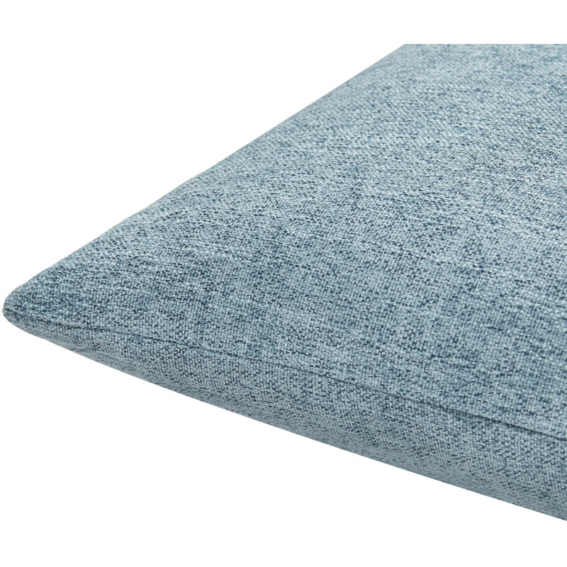 Puako Accent Pillow, H 20 po x l 20 po, Bleu sarcelle, Mélange de duvet