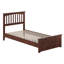 Aritra Solid Wood Low Profile Platform Bed with Matching Footboard-1037596927-1037596922