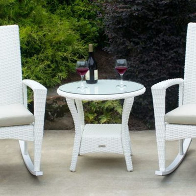 Table d'appoint en osier Bayview