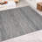 Ellenton Striped Flatweave Silver Charcoal Indoor Outdoor Area Rug-766532512