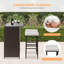 Ensemble de conversation avec coussins 3 pièces Avacyn-888233162