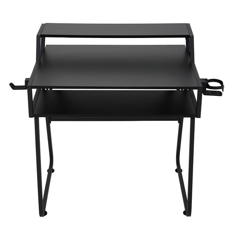 Adjustable Metal Base Computer Desk