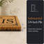Tapis de porte Shelter Coconut imprimé I Love Paris 24 x 13