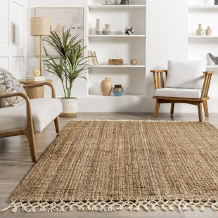  Signature Loom Handcrafted Farmhouse Jute Accent Rug (2 ft x 6  ft) - Soft & Comfortable Jute Area Rug - Natural Jute Rug to Bring a Sense  of Peace & Relaxation –
