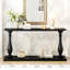 Console Table, Narrow Table With Bottom Shelf For Living Room, Entryway, Bedroom-531056927
