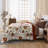 Wonderful Floral Comforter Set Linen-Like Fabric With Slub Texture-105185812-105185814