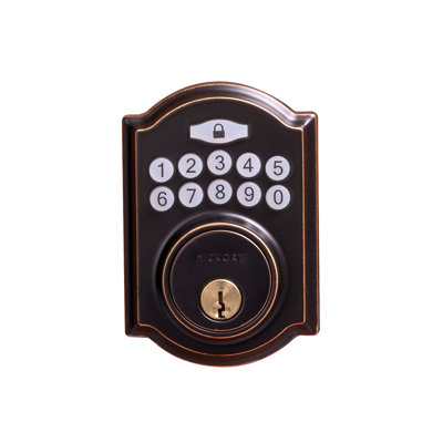 Securemote Keyless Entry Electronic Deadbolt with Bluetooth Capability