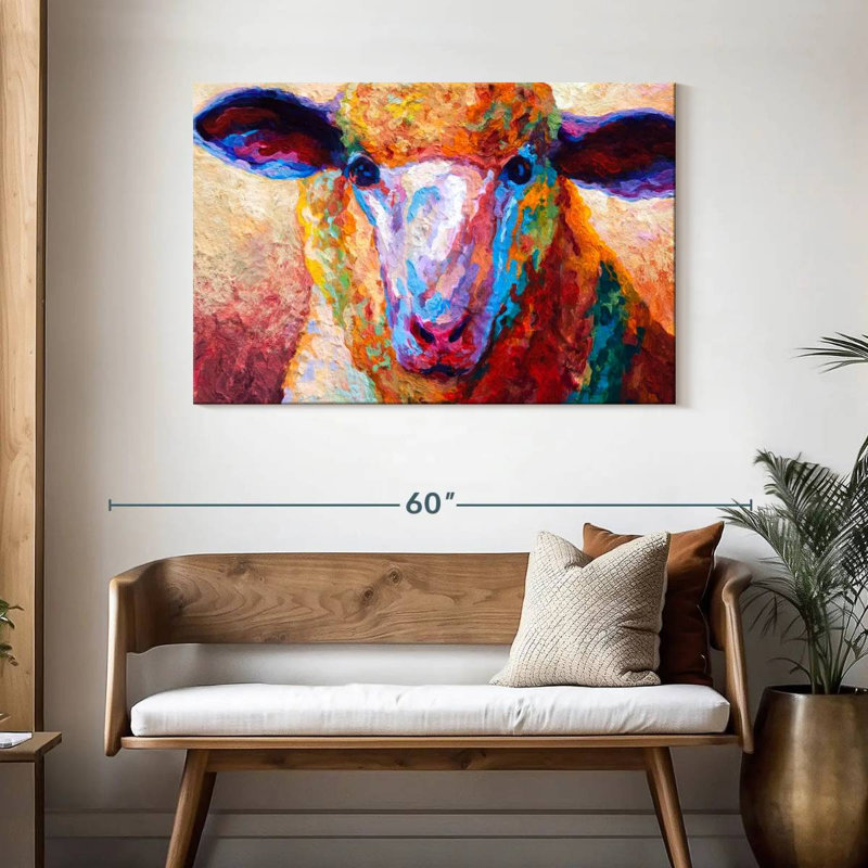 Brampt Dorset Ewe, 30" H x 45" W