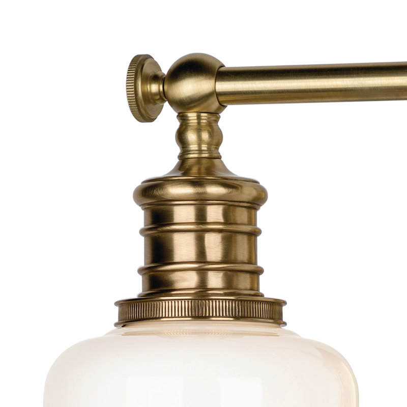 Keswick 2 - Light Vanity Light, Aged Brass