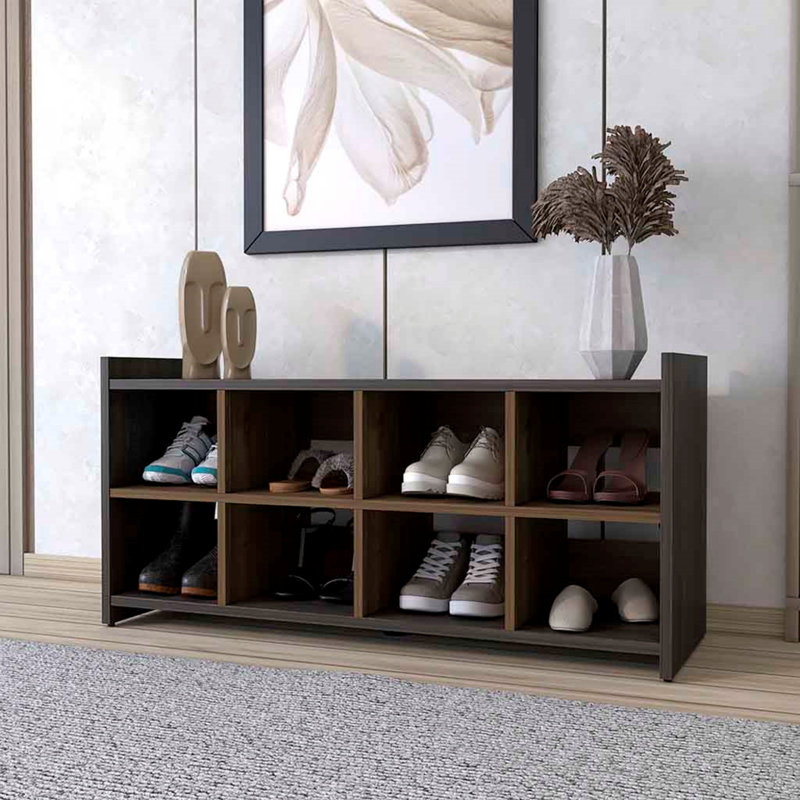 Range-chaussures Augusta, capacité de huit chaussures