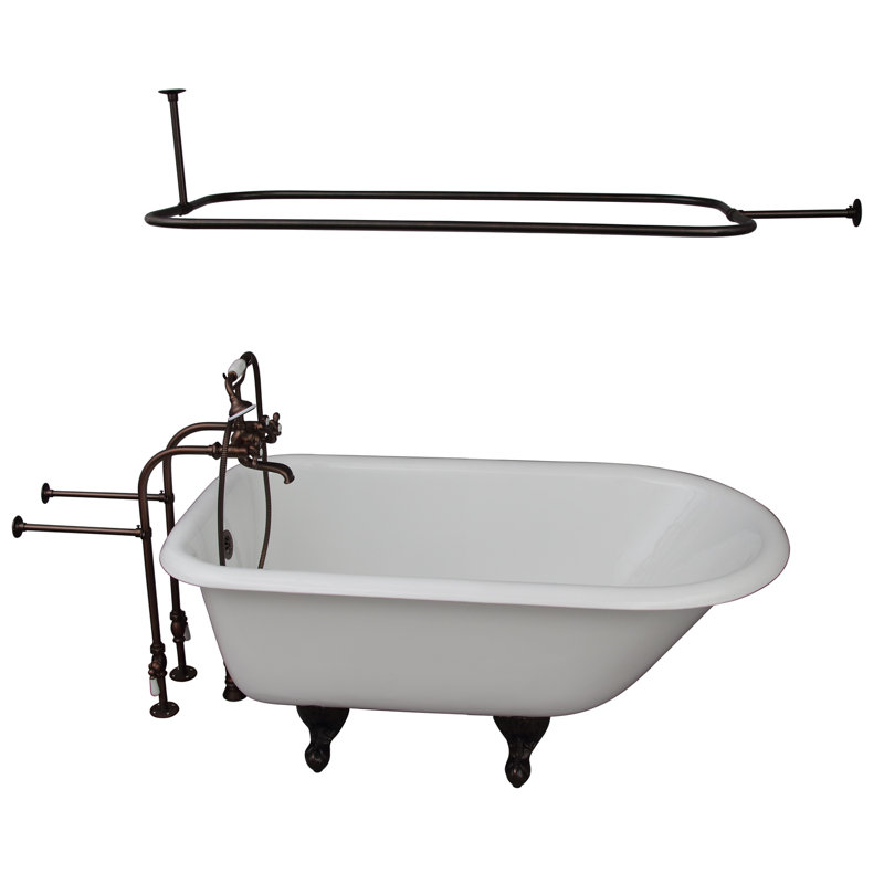 Baignoire de trempage sur pattes 55,5 "x 30,13" Antonio
