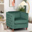 Chaise avec accoudoirs en velours 28,3 po-821836736