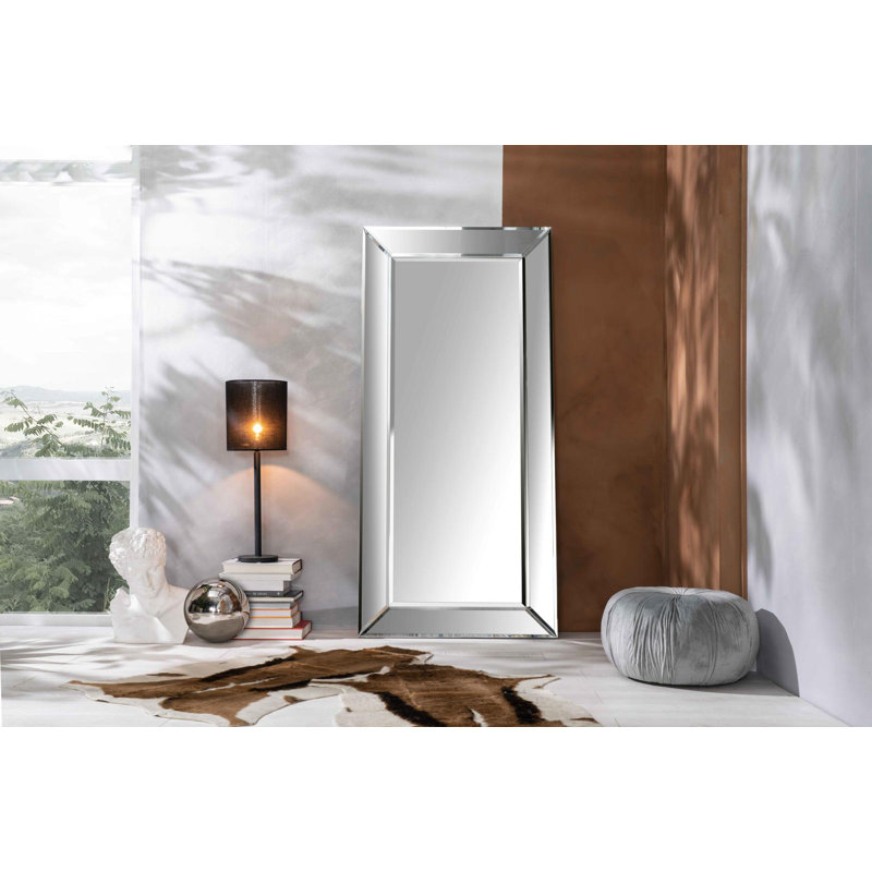 Annastyn Solid Wood Rectangle Mirror