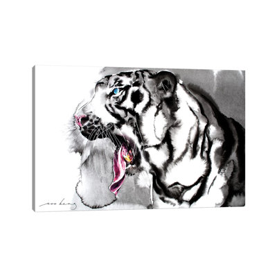 White Tiger II by Soo Beng Lim - Wrapped Canvas Painting