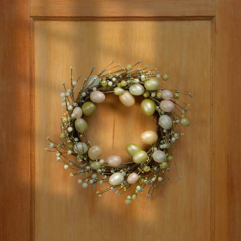 20" Easter Eggs Wreath
