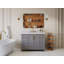 Meuble-lavabo simple 48 po avec comptoir