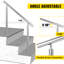 Main courante en acier inoxydable 31,5 po