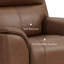 Fauteuil inclinable en cuir triple avec zéro gravité et soutien lombaire-1457257369