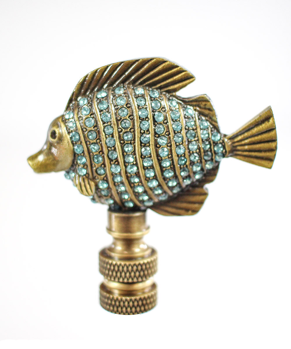 RoyalDesigns Fish Lamp Finial - Wayfair Canada