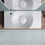 Durovin Bathrooms 480 mm L x 1000 mm W Natural Engineered Stone Rectangle Sink