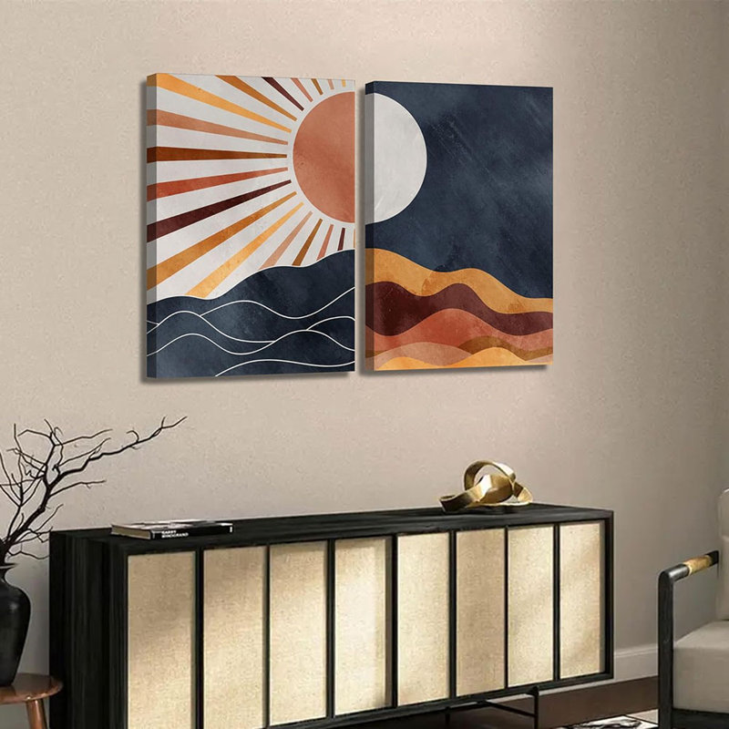 2 Piece Wrapped Canvas Print